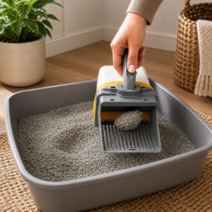 Self-Cleaning Litter Box Scoop
